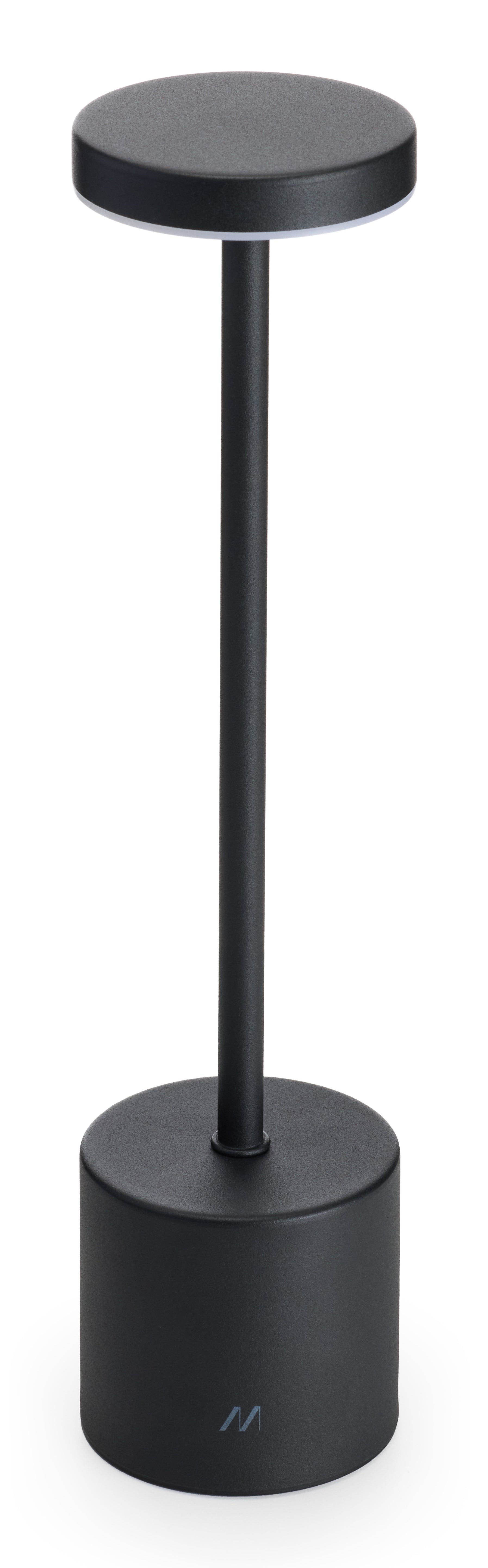 Muitomas Tischleuchte UPNDOWNLAMPBK – LED 5 W, 3000–6000 K, Akku 1200 mAh, USB-C, Touch-Bedienung – Schwarz
