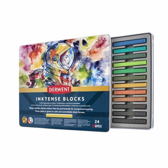 Derwent Professionelles Kreidestift-Set – 24 Stk.