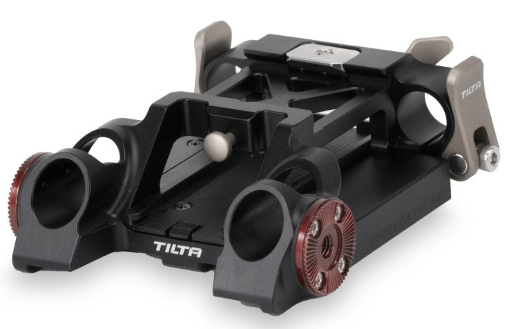 Tilta 15mm LWS Grundplatte Typ VI Montageplatte – Aluminium, Edelstahl, Schwarz – 152,4 × 114,3 × 76,2 mm
