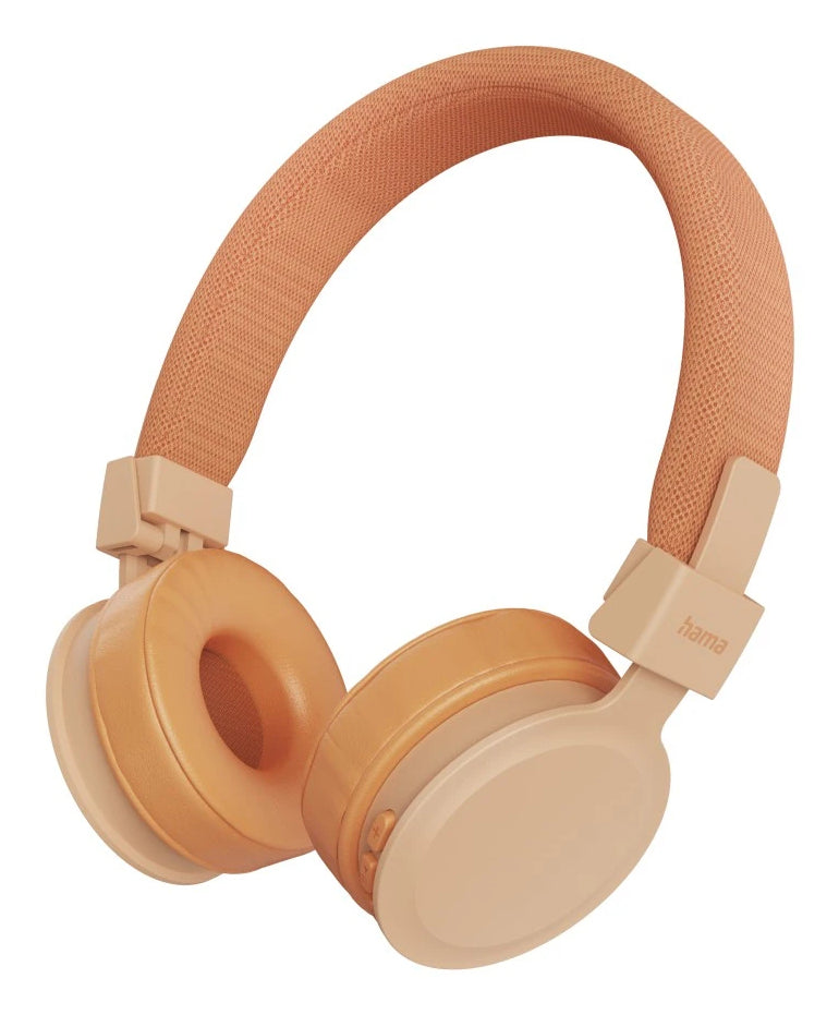 Hama Freedom Lit III On-Ear Kopfhörer – Stereo, Kabel + BT, Orange, BT 5.4