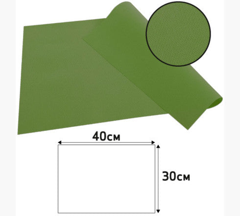 PRONAPPE Tischset – 30×40 cm, 100er-Set, Polypropylen (recycelt), Olivgrün