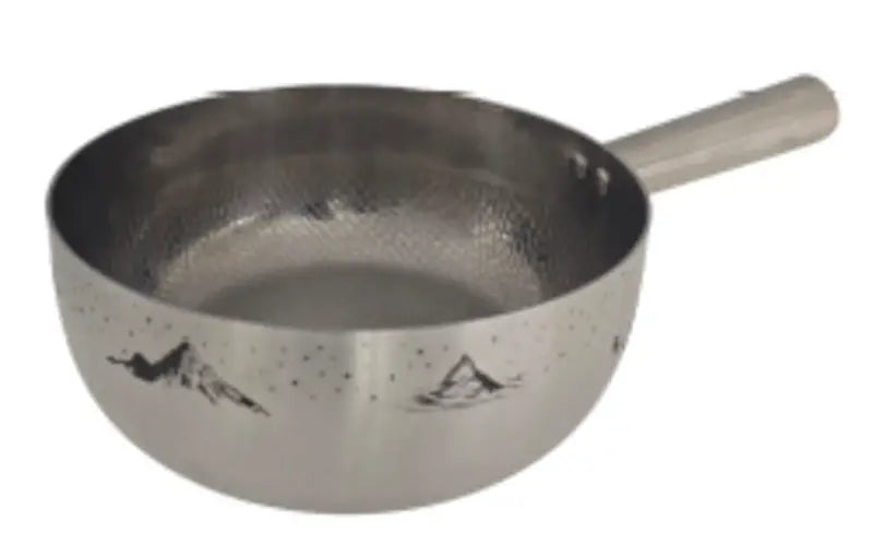Nouvel Caquelon – Ø 22 cm, Edelstahl, Antihaftbeschichtung, für Käsefondue, Induktion, Gas, Glaskeramik u. a.