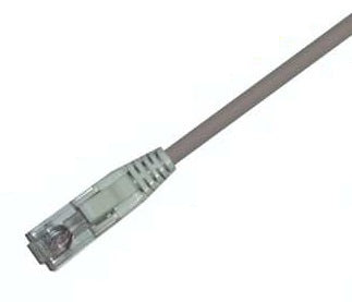 R&M Patchkabel – Cat 6A S/FTP, 1 m, Grau, LSZH, RJ-45