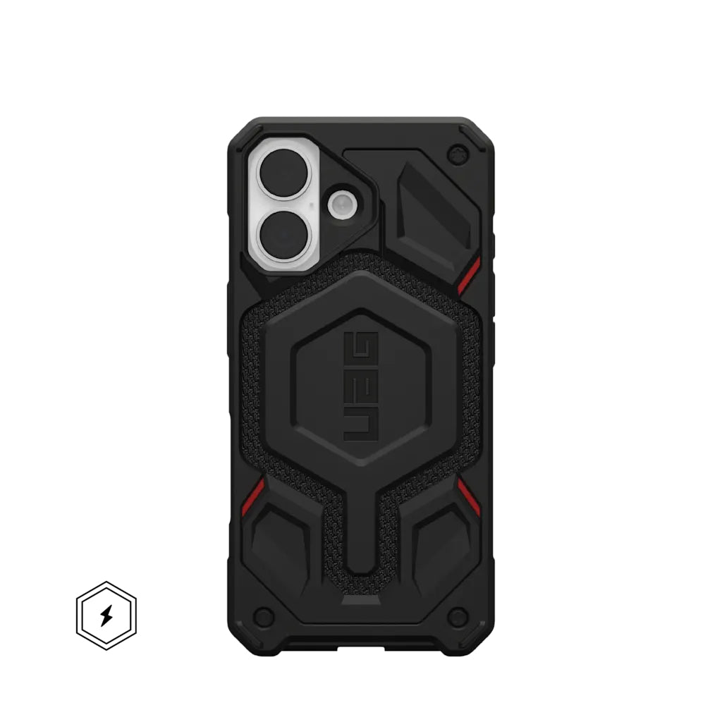 Urban Armor Gear UAG – Monarch Pro Backcover – für Apple iPhone 17 – schwarz – Kevlar/PC