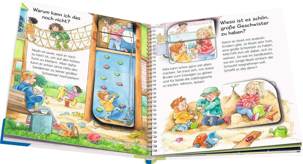 Ravensburger Buch – Wieso? Weshalb? Warum? junior: Wir sind Geschwister (Band 29), 16 Seiten, ab 2 Jahren