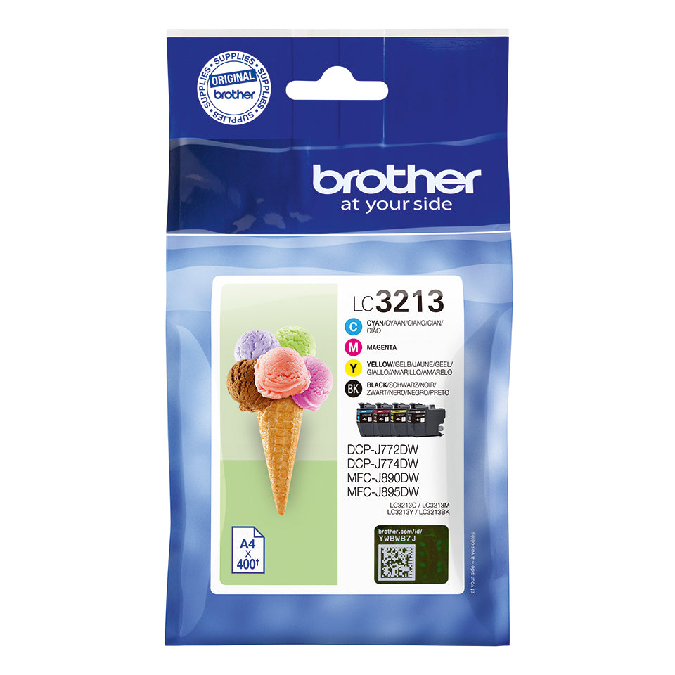 Brother Tintenpatronen-Multipack CMYK, 4er-Pack