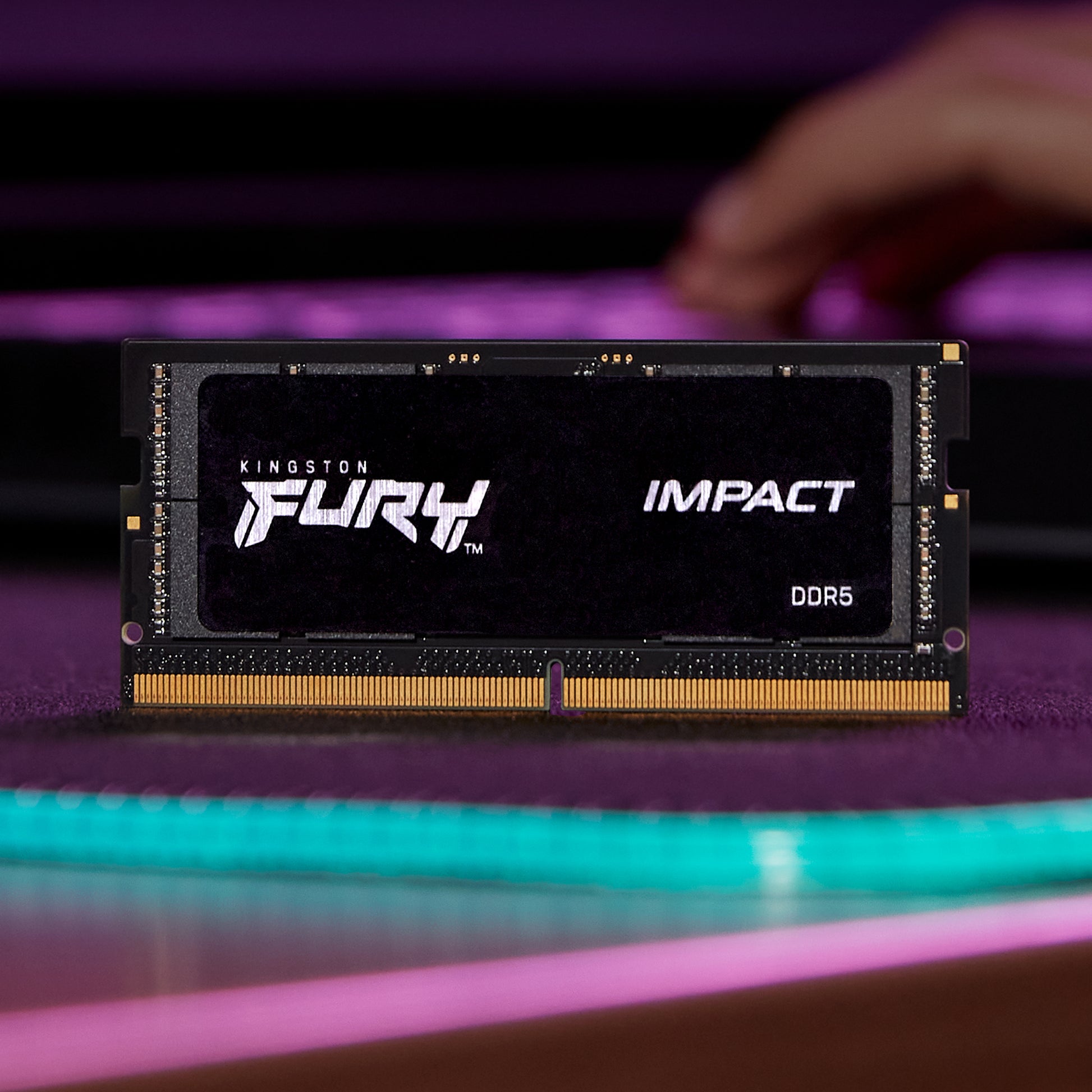 Kingston Technology Kingston FURY Impact – 16 GB DDR5 SO-DIMM, 4800 MT/s (KF548S38IB-16)