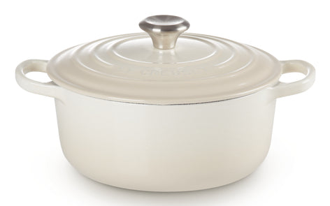 Le Creuset Kochtopf Signature – 2,4 l, Ø 21,5 cm, Gusseisen, Emaille, für Induktion, Gas, Glaskeramik u. a., B