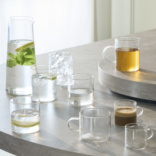 Tognana Porcellane Tognana Espressotassen LYRA – 6er Set, 100 ml, Ø 5,5 cm, Glas, Transparent, spülmaschinenfest