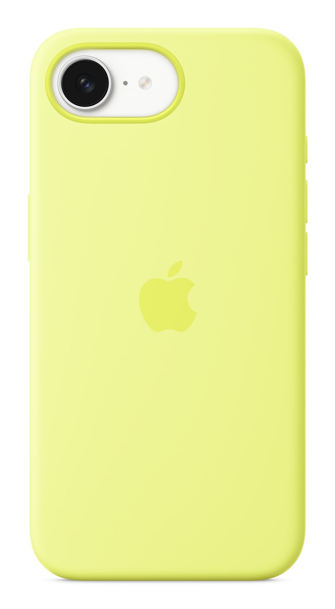 Apple Backcover – für Apple iPhone 16e, Silikon, Neon Gelb