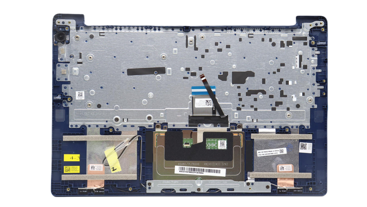 Lenovo Notebook-Ersatztastatur – beleuchtet, ohne Ziffernblock – Blau – für IdeaPad Slim 3 14IAH8