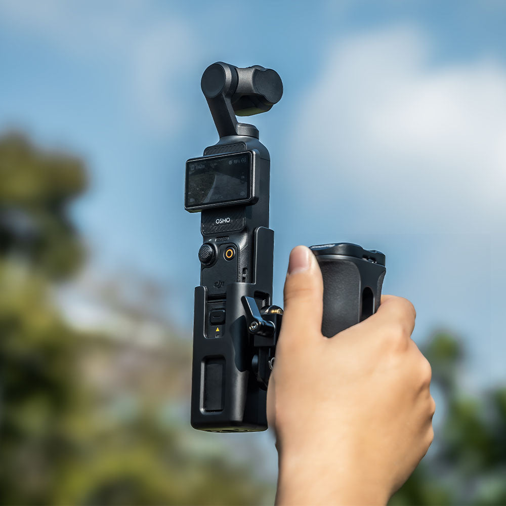 SmallRig 5117 Käfig – Aluminium, Schwarz – für DJI Osmo Pocket 3 – 53,6 × 34,2 × 115 mm – 1er-Pack