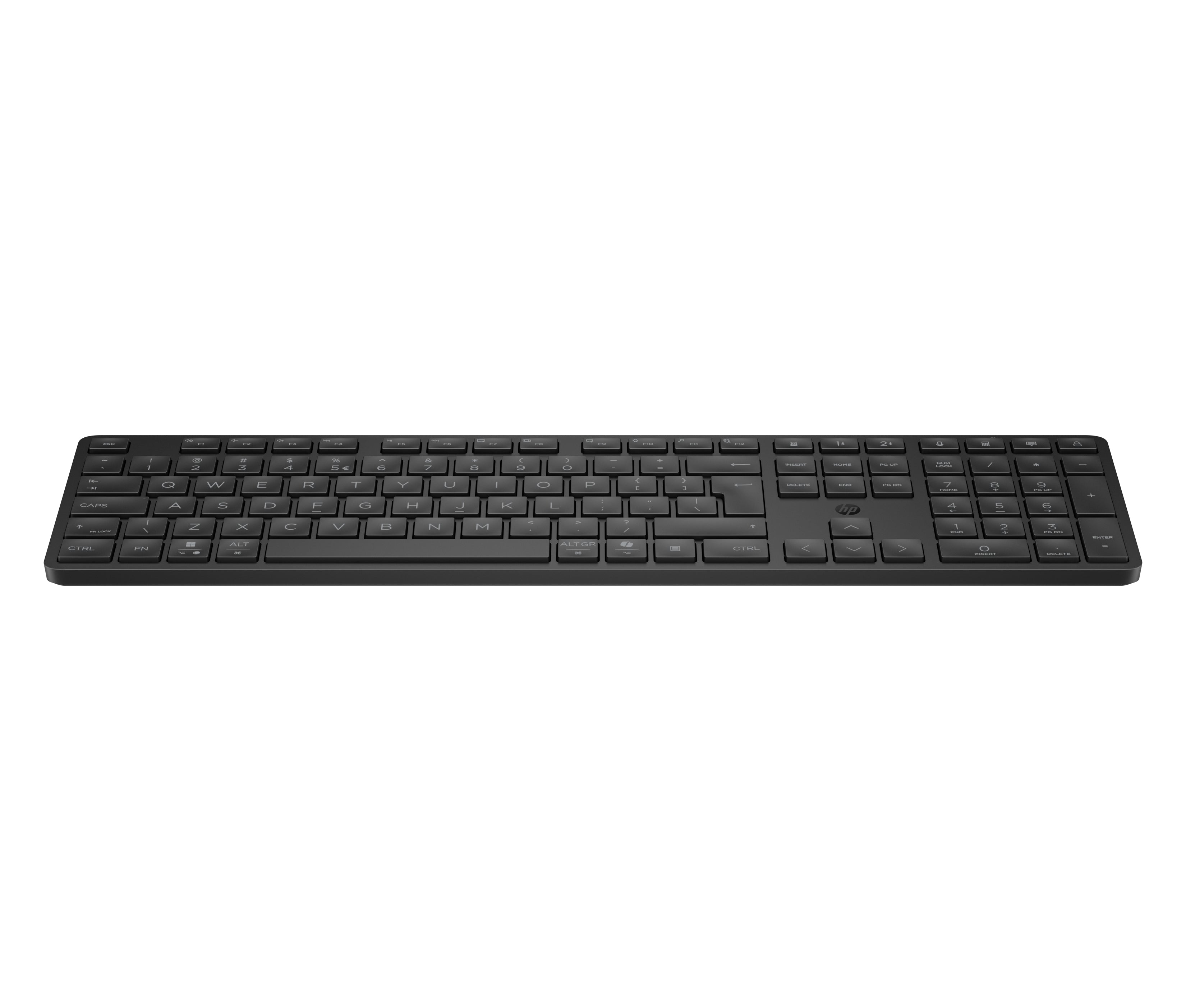 HP 495K – Tastatur – Bluetooth & 2,4 GHz (USB-A Empfänger) – Multi-Device, leise Tasten – schwarz