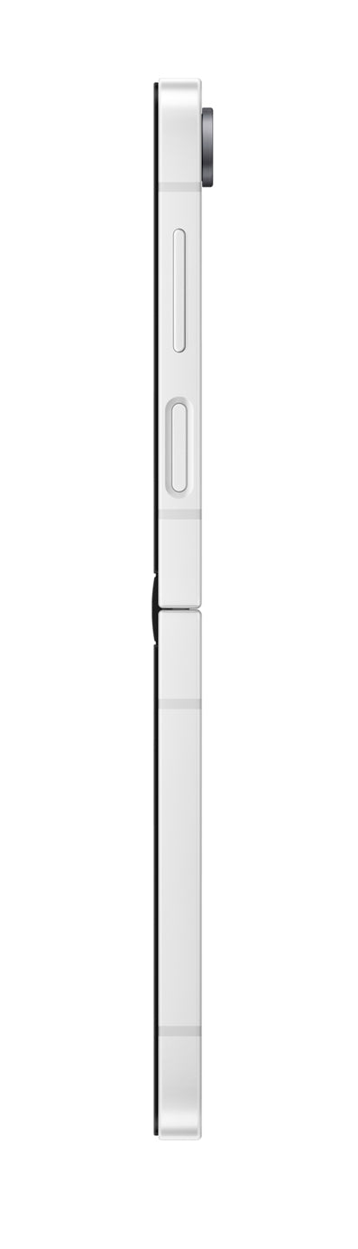 Samsung Galaxy Z Flip7 FE – weiss, 6,7", 2640 × 1080, Android, 128 GB, 8 GB, eSIM, 5G, NFC