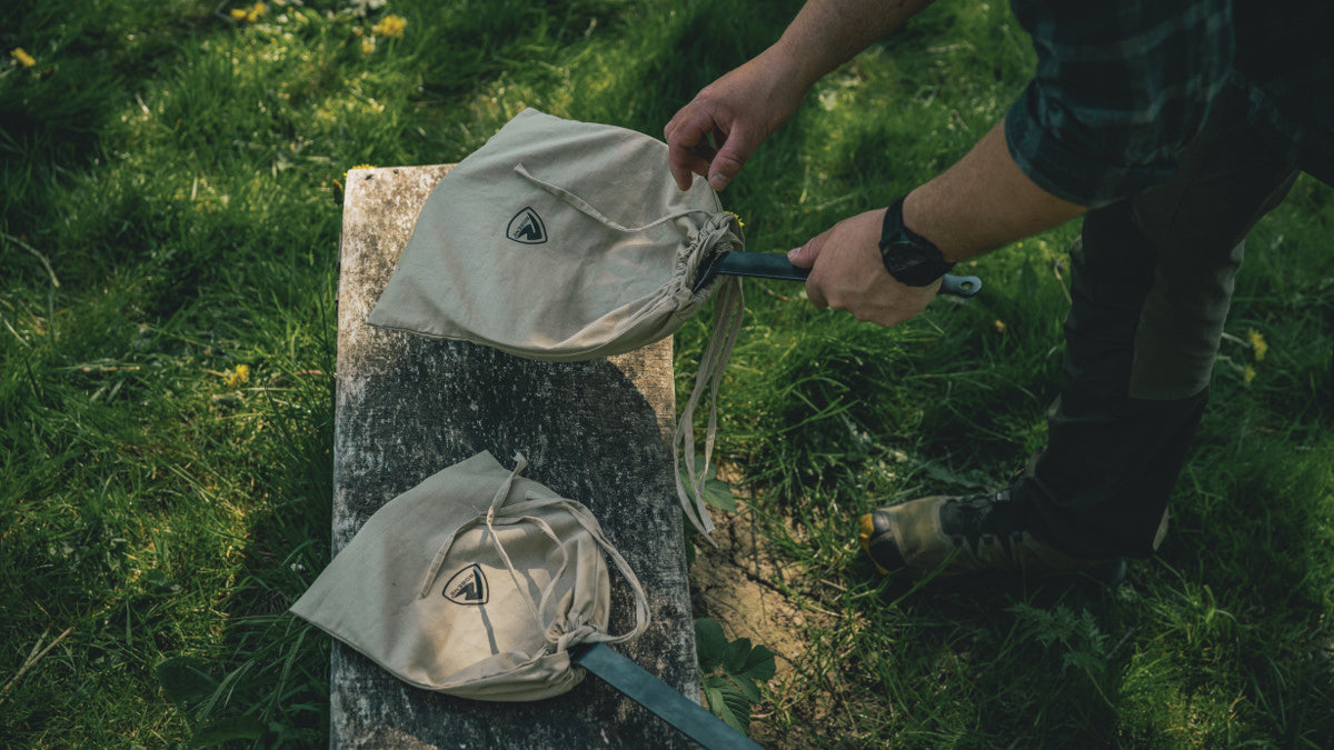 Robens Fonduepfanne Smokey Hill – Ø 30 cm, Gusseisen, Silber