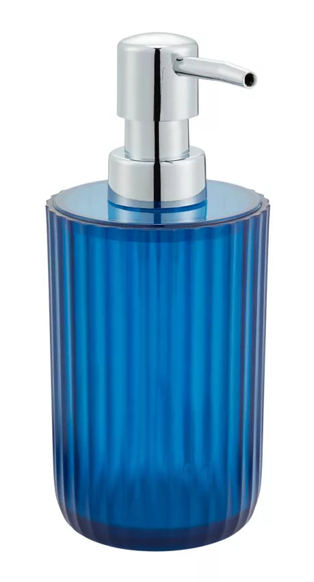 Diaqua Priscilla Seifenspender – Tisch – Kunststoff, Blau, Transparent, 300 ml