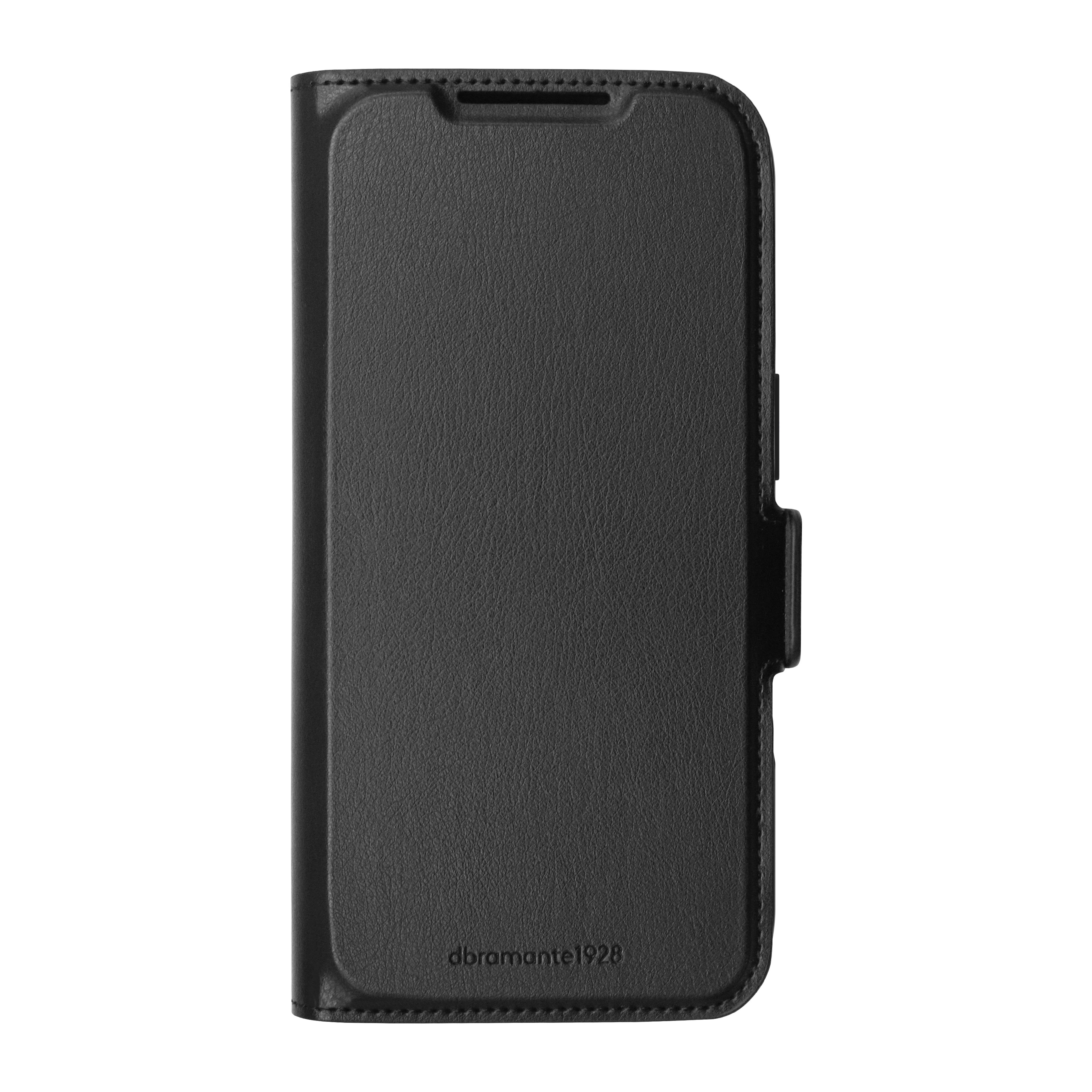 dbramante1928 Oslo Pro Wallethülle – für Apple iPhone 17 Pro, MagSafe, 3 Kartenfächer, PU, Schwarz