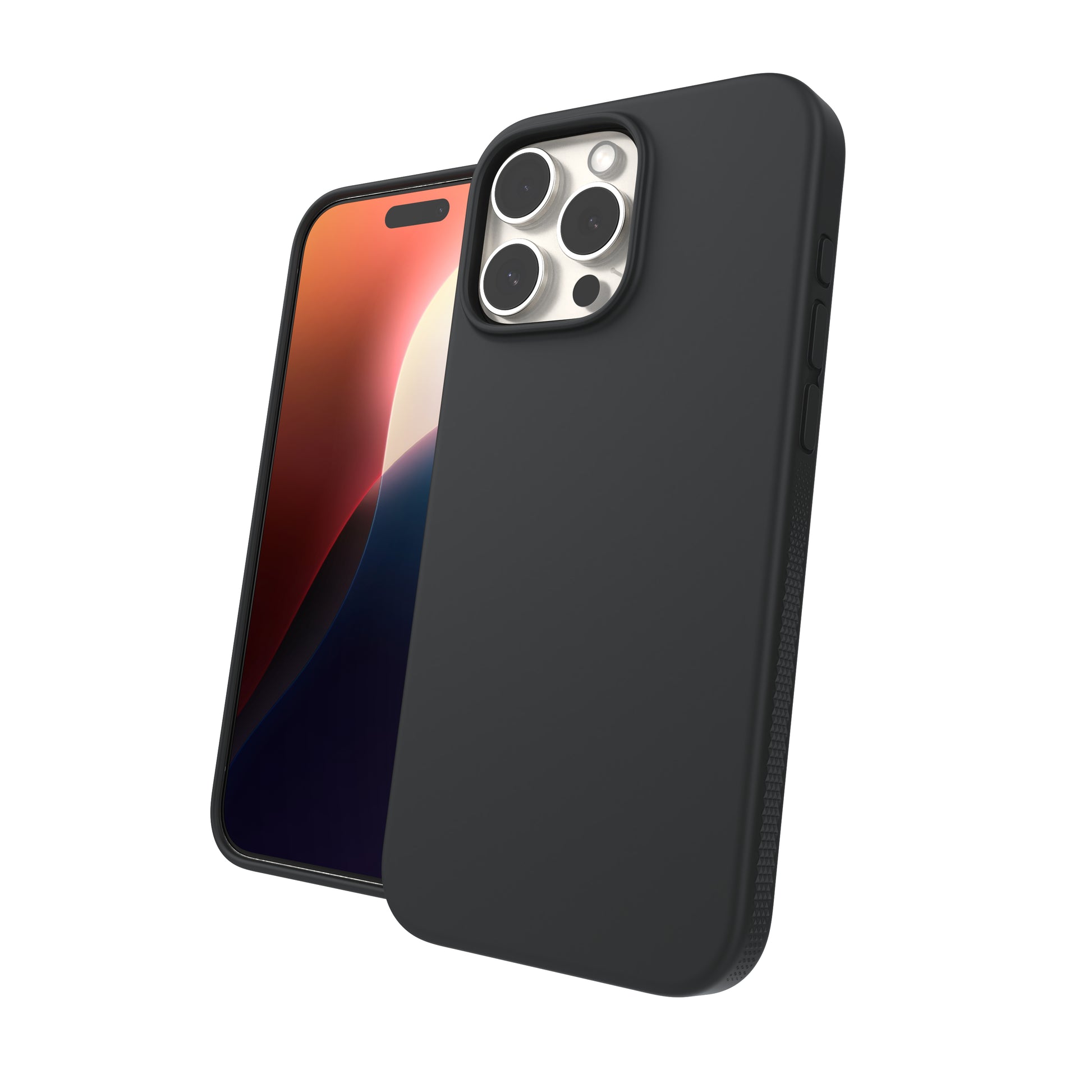 ZAGG Backcover Manhattan – für Apple iPhone 16 Pro Max – schwarz – Snap-/Lock-Verschluss