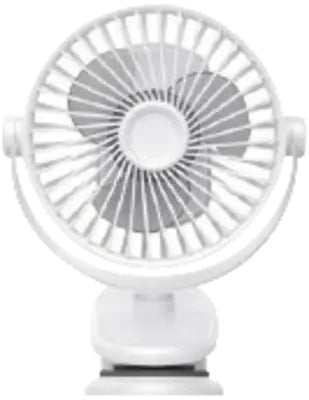 Aiolos USB-Tischventilator METEO 67.GF10WS – 10 W, 2400 mAh, USB-C, Weiss