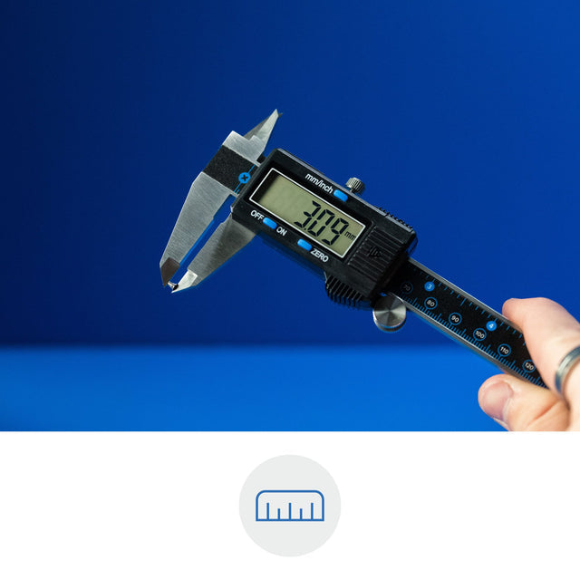 iFixit Messschieber IF145-016 – Digital, 150 mm, 0,01 mm, ±0,02 mm, LCD, schwarz