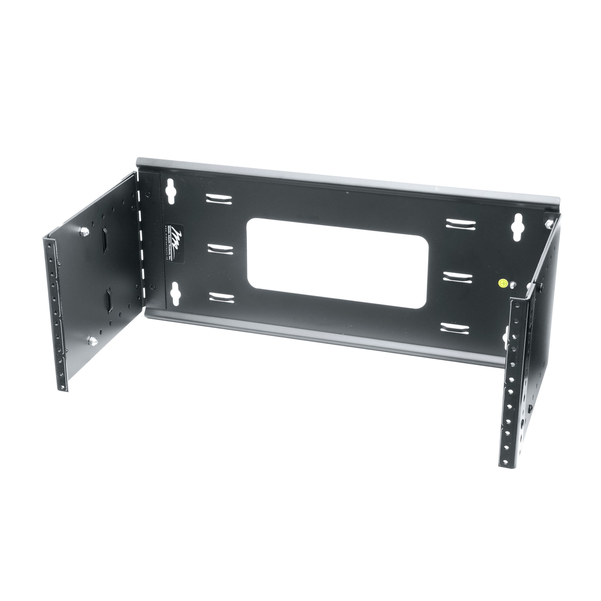 Middle Atlantic HPM-4-915 – Wandmontiertes Regal, 4U, für 9"–15" Geräte, Tragkraft 6,8 kg, Schwarz