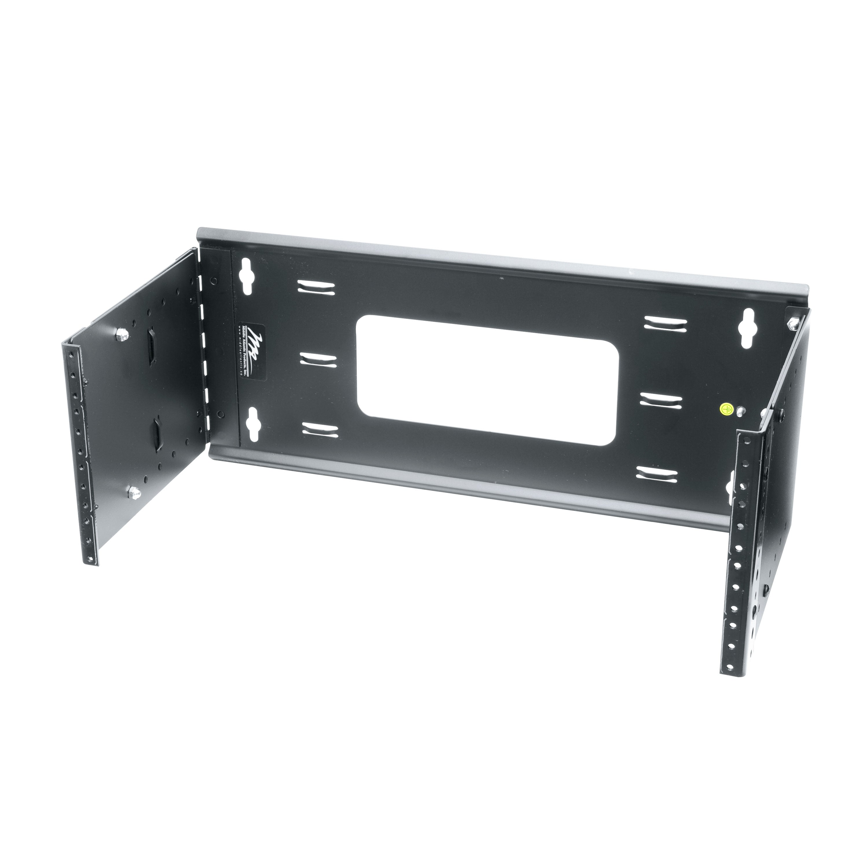 Middle Atlantic HPM-4-915 – Wandmontiertes Regal, 4U, für 9"–15" Geräte, Tragkraft 6,8 kg, Schwarz