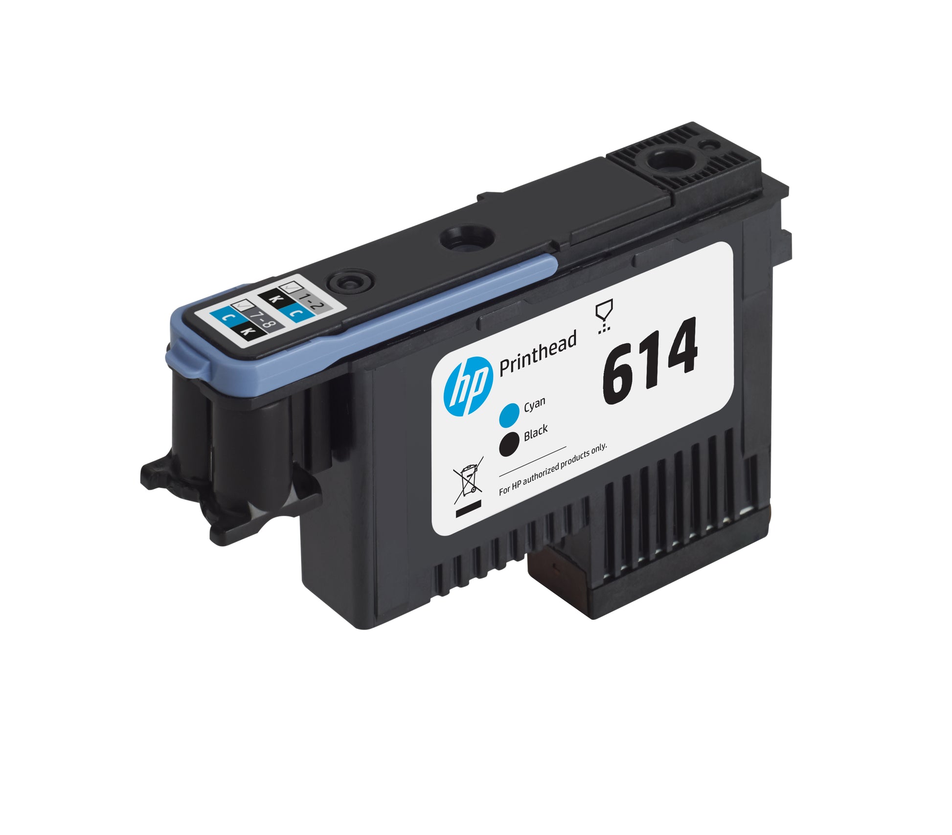 HP 618 Stitch Druckkopf Schwarz/Cyan – für Stitch S1000