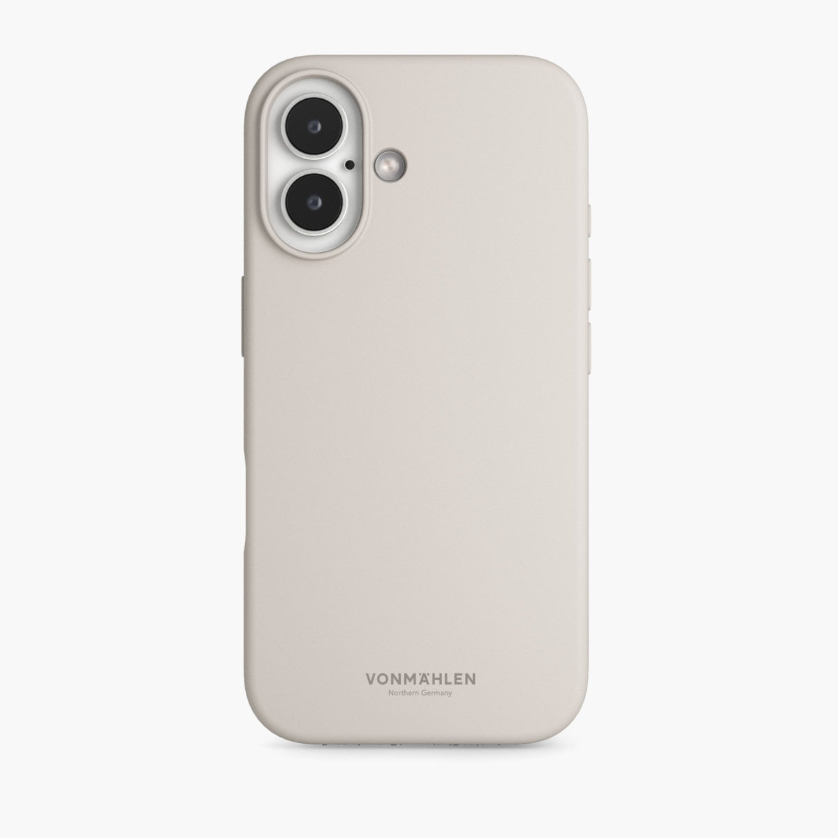 Vonmählen Soft Silikon Backcover – für Apple iPhone 16 Plus, MagSafe, Silikon, Beige