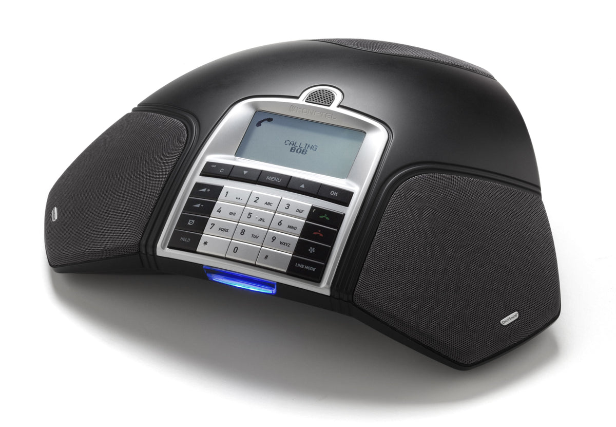 Konftel 300 IP-Konferenztelefon – LCD-Display – Mittlerer Raum – Schwarz
