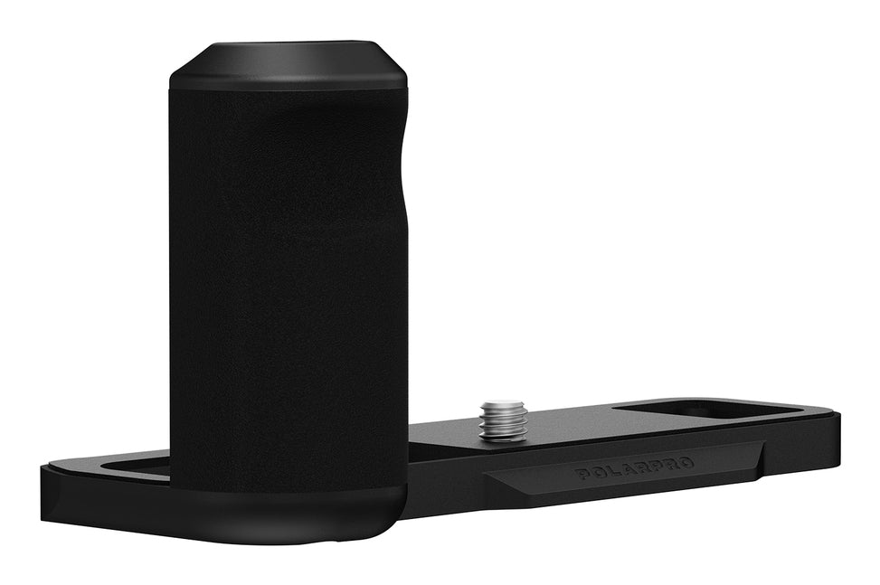 PolarPro BasePlate Grip – Aluminium – für Fuji X100V, X100VI – Schwarz