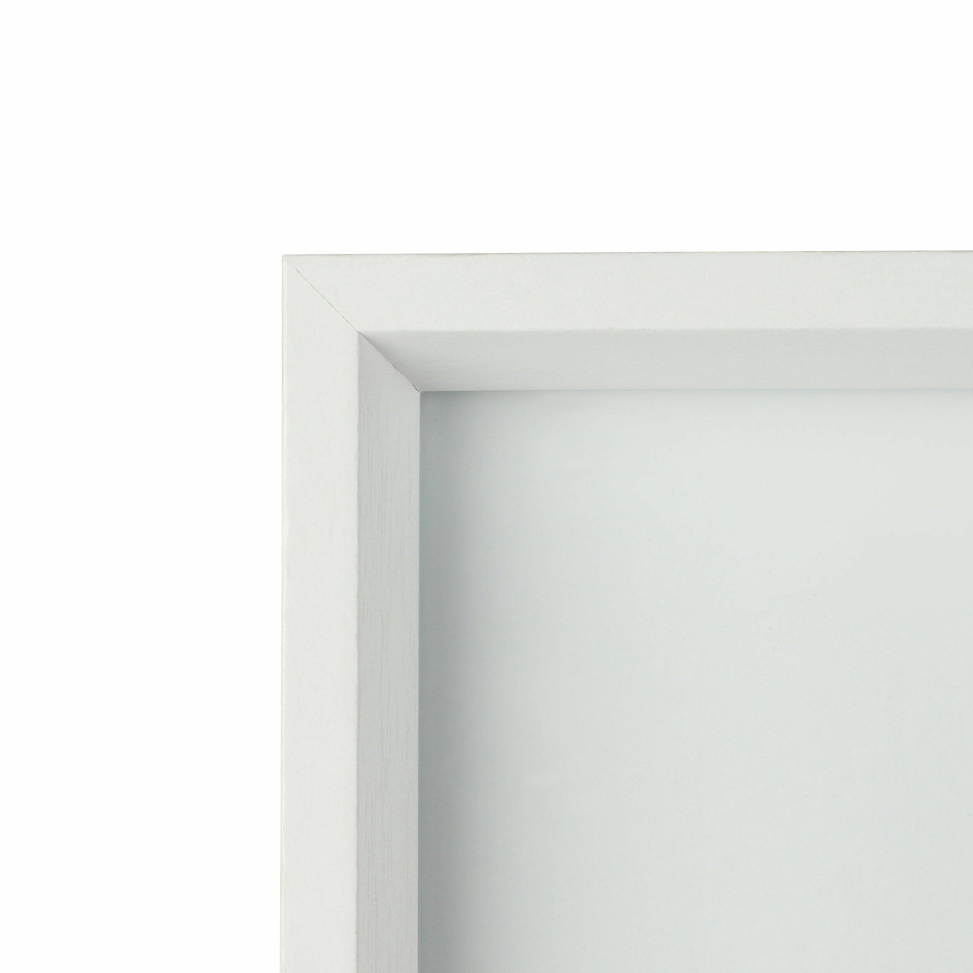EGLO Bilderrahmen – für 20 × 25 cm – Glas & MDF & Holz, weiss