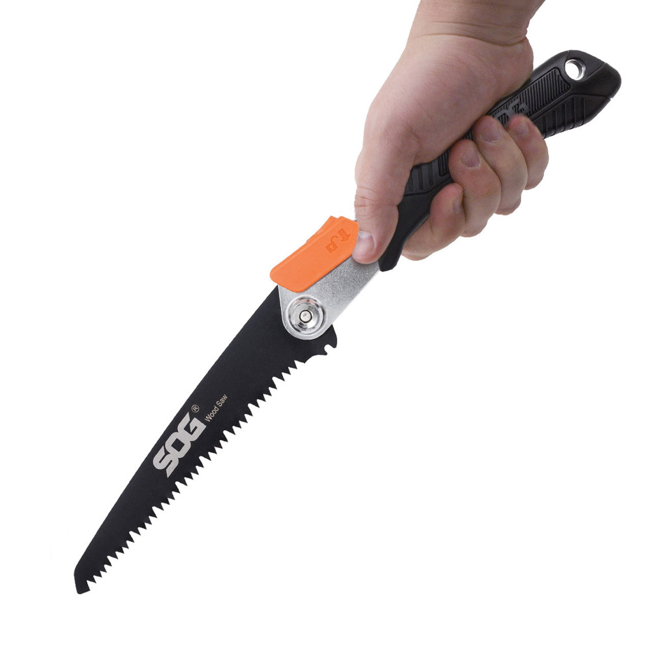 SOG F10N-CP – Baumsäge 210 mm, Karbonstahl, faltbar, schwarz