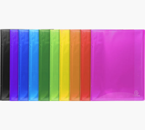 Exacompta Iderama Sichtbuch, für A4, 60 Hüllen – Polypropylen – Mehrfarbig, 8er-Pack