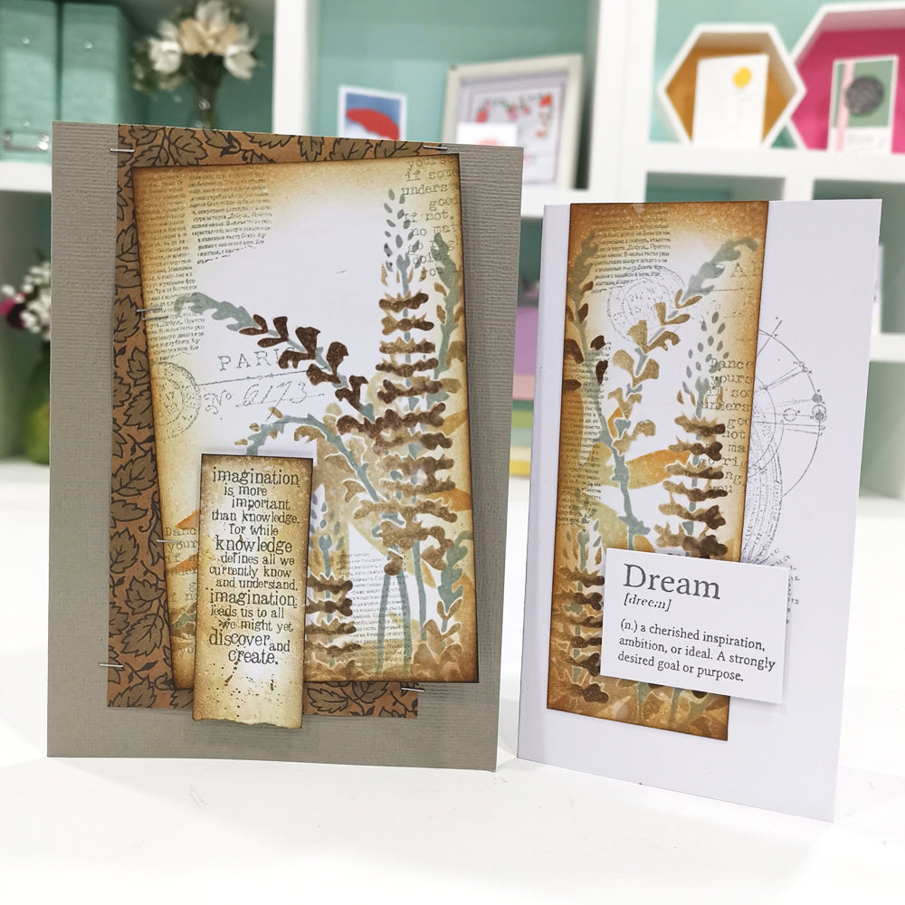 Sizzix Schablone – Wildblumen – 150 × 150 mm