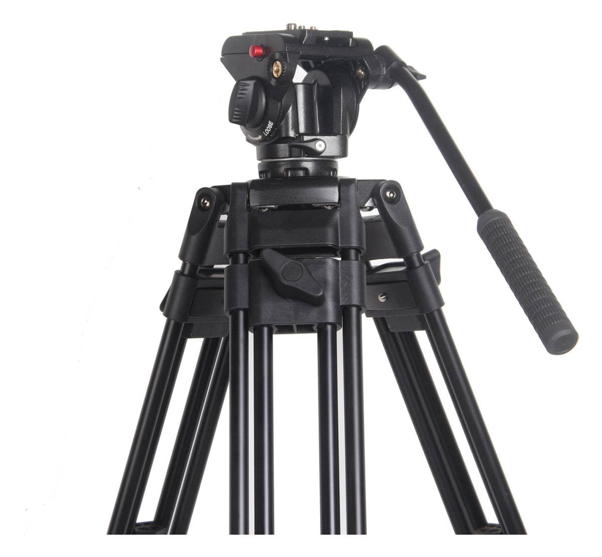 PATONA SABIT DV PRO S203 Dreibeinstativ – bis 163 cm, Traglast 7 kg, Aluminium, Kugelkopf, Tasche – Schwarz