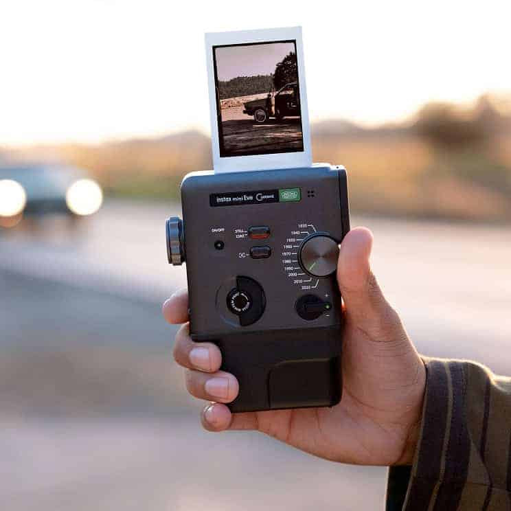 Fujifilm Instax Mini Evo Cinema – Kompaktkamera, 1/5", 4,9 MP, Schwarz