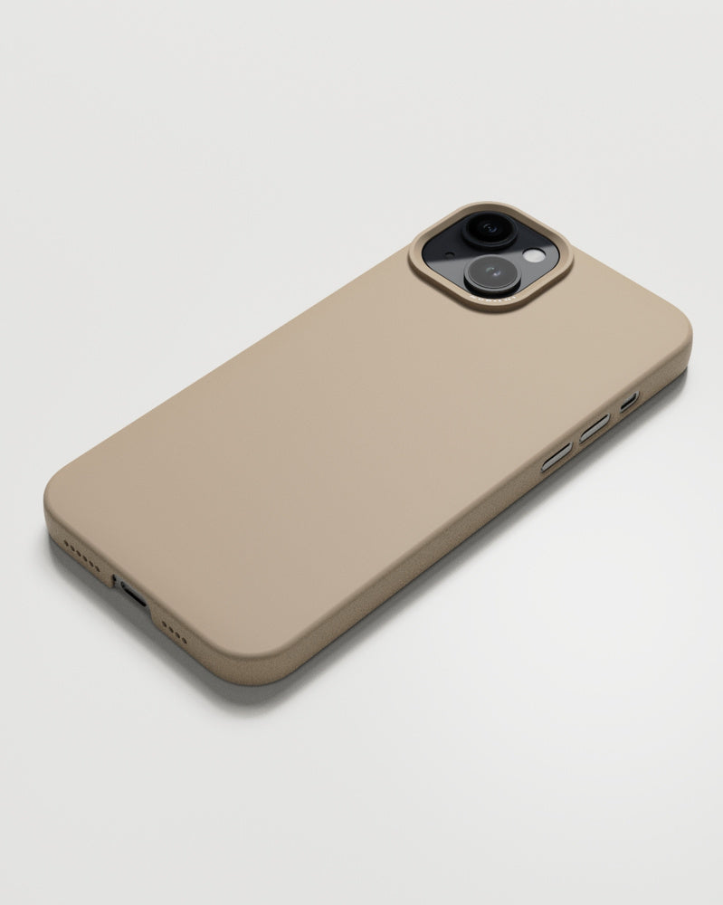 Nudient – Backcover – für Apple iPhone 15 Plus – Clay Beige – MagSafe-kompatibel