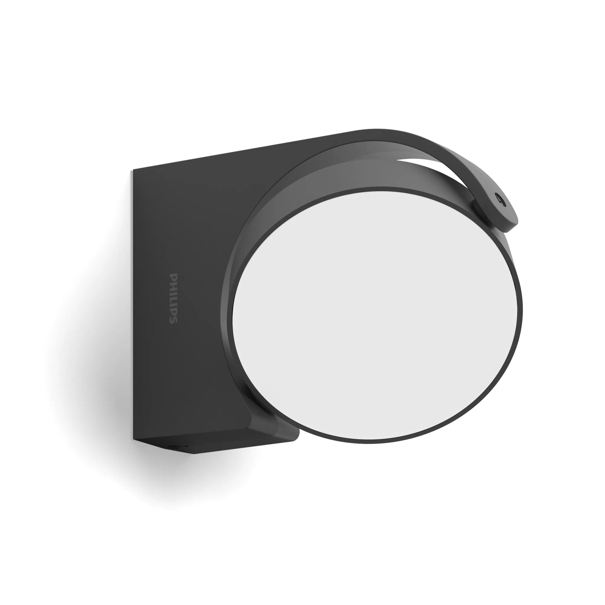 Philips by Signify Philips Aussenwandleuchte – 630 lm, 7 W – Warmweiss, 2700 K – IP44 – Netzbetrieb – Anthrazit, Aluminium