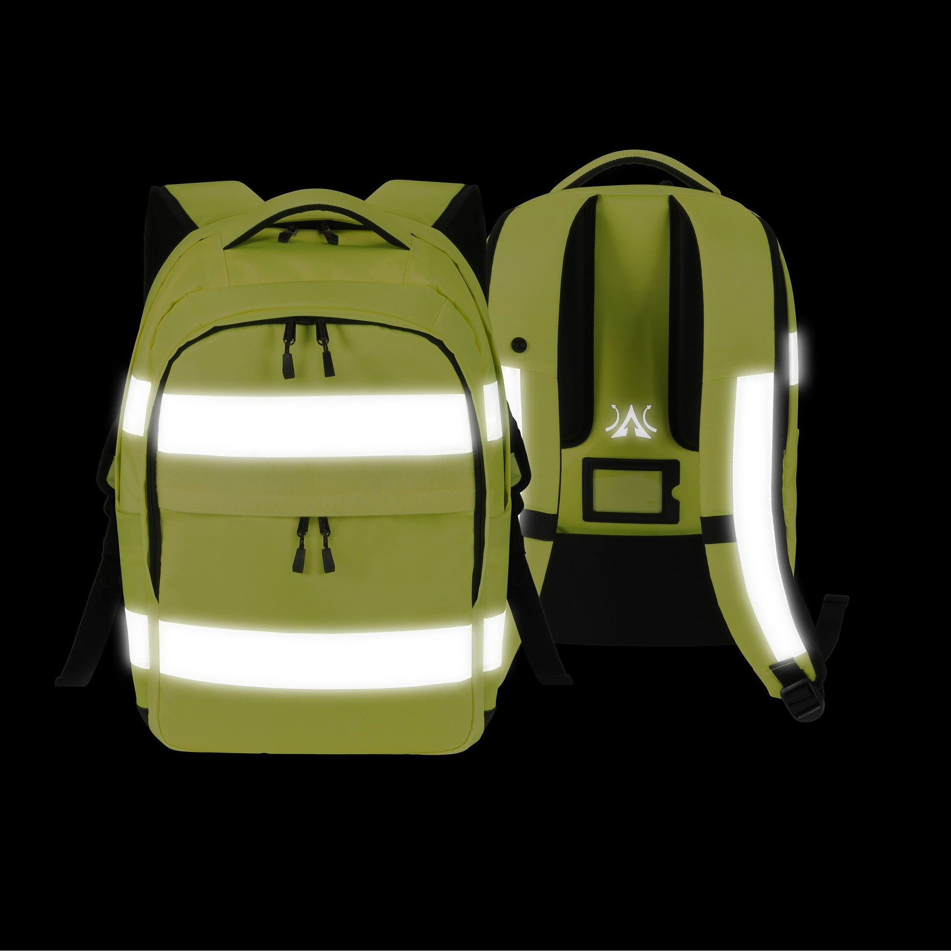 DICOTA Freizeit-Rucksack – 25 l, gelb, Hi-Vis