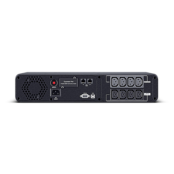 CyberPower CP1600EIPFCRM2U – USV Line-Interaktiv, 1,6 kVA/1000 W, Rack 2U, 8× IEC C13, VRLA