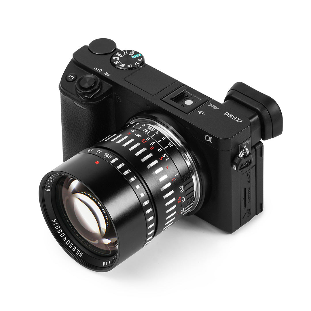 TTArtisan C50095-B-E Objektiv – 50 mm f/0.95 (Sony E) – für Sony A5000, A5100, A6000 und andere