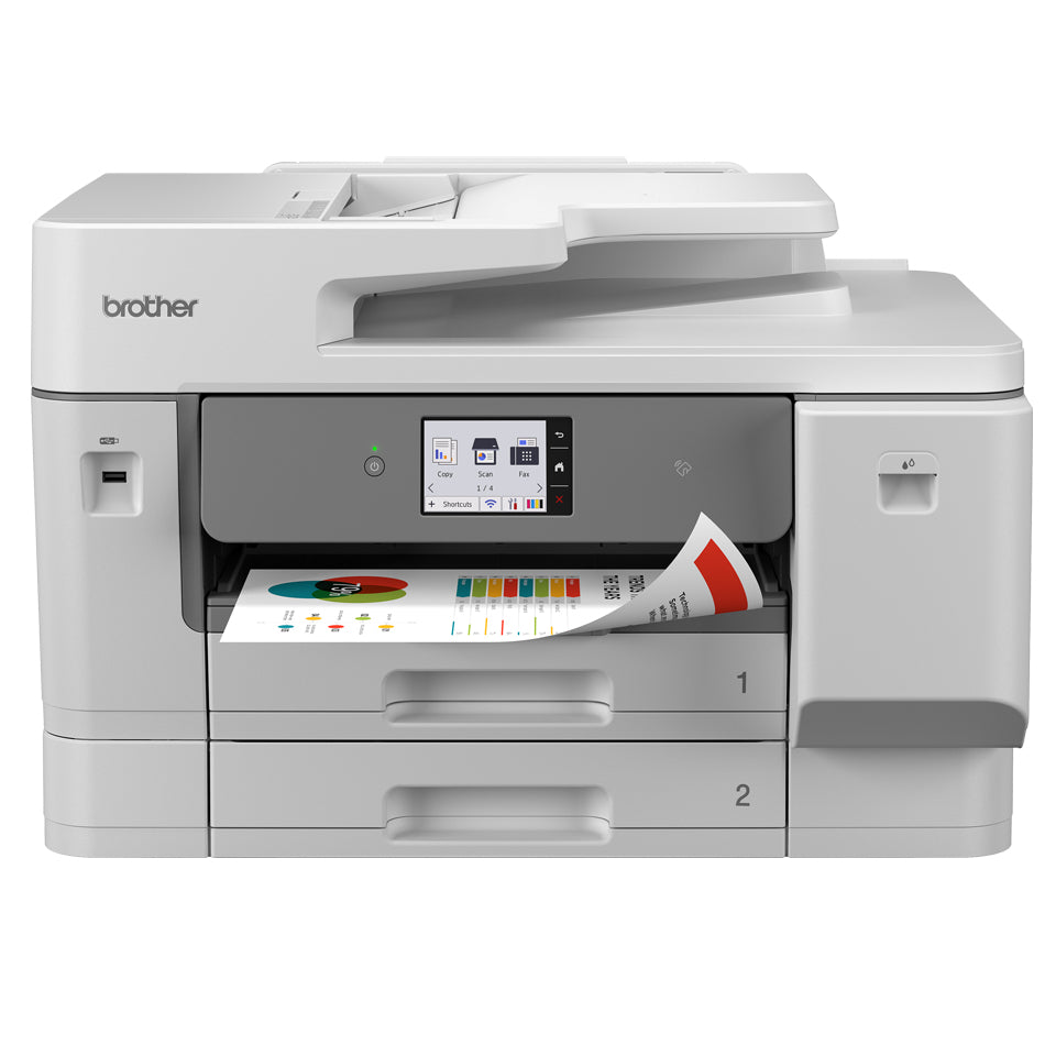 Brother MFC-J6975DW – Farbtintenstrahl-Multifunktionsdrucker, A3, 4-in-1, Duplex, ADF, WLAN/LAN