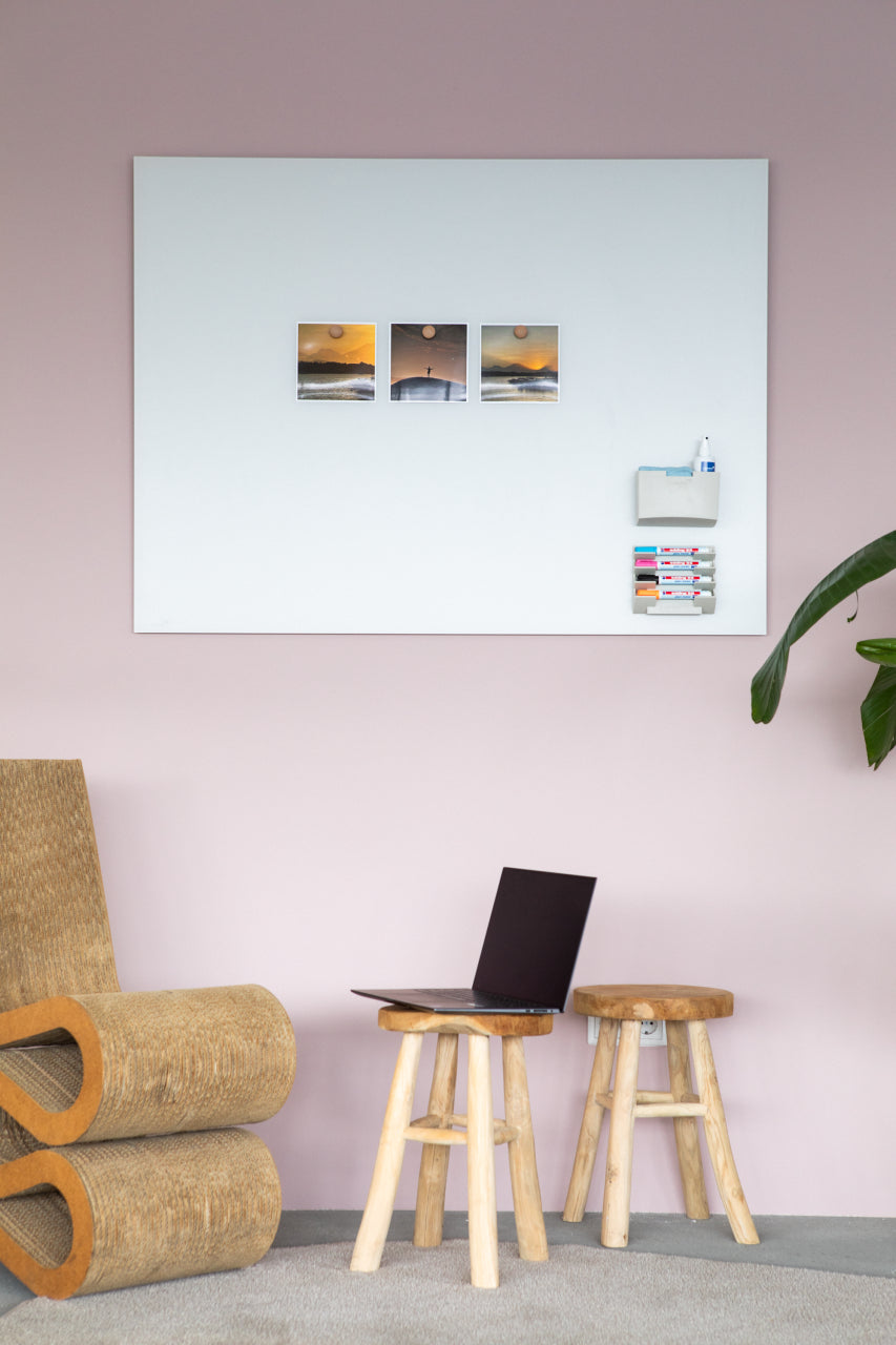 Legamaster Whiteboard – 200 × 100 cm, Glas, magnetisch, Wandmontage, inkl. 2 Magnete