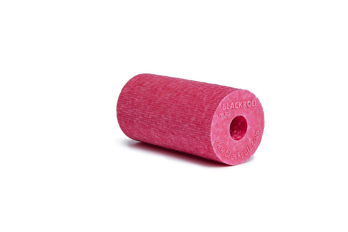Blackroll Micro – Mini-Massage-Rolle – 6 × 3 cm, pink, Schaum