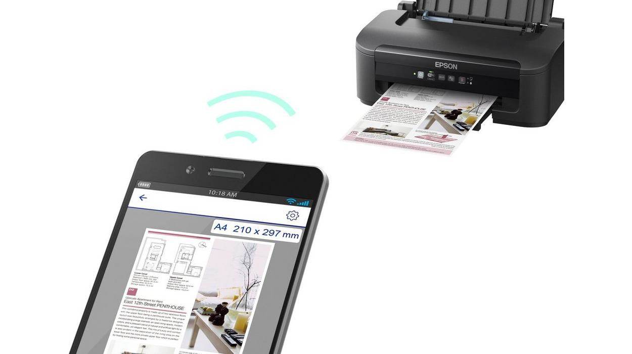 Epson Workforce WF-2110W – Farbdrucker, A4, manueller Duplex, USB 2.0, LAN, WLAN