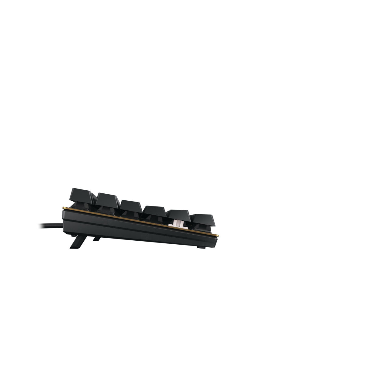CHERRY Tastatur, kabelgebunden, US-Layout (EN), mechanisch, schwarz/bronze