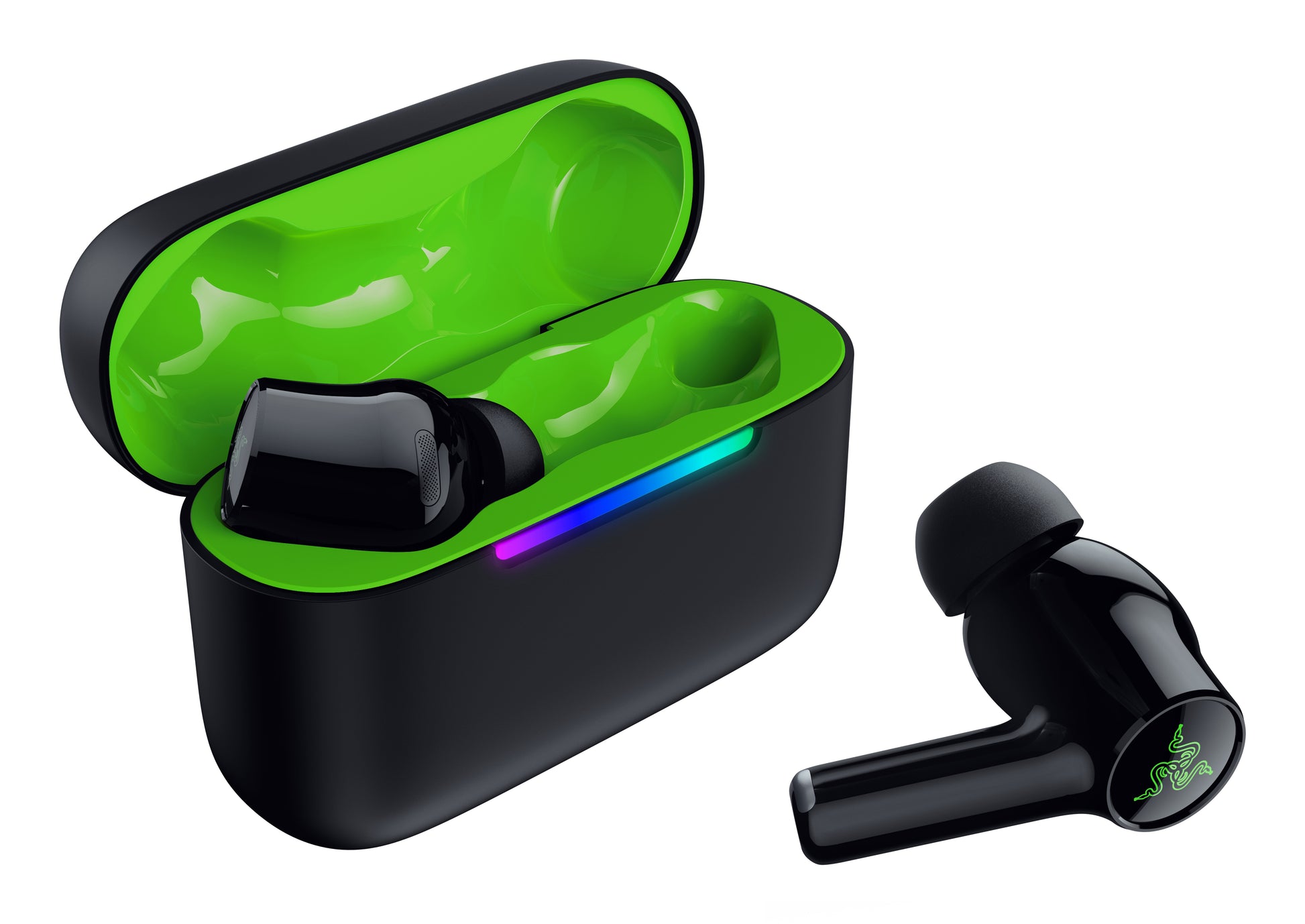 Razer Hammerhead V3 X HyperSpeed XSX TWS In-Ear – mit Ladecase, für Xbox, Android, iOS, Schwarz, BT 5.3
