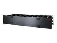 APC AR8603A – 2U Kabelmanagementtafel, 6 Finger, Schwarz