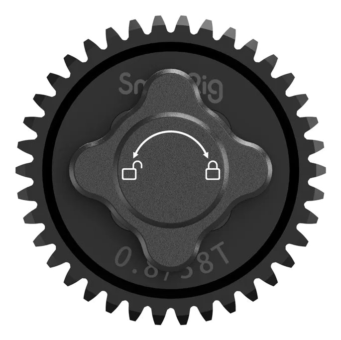 SmallRig M0.8-38T Fokus-Zahnkranz – für SmallRig Focus Gear Ring 3291, 3292, 3293 u. a. – Schwarz