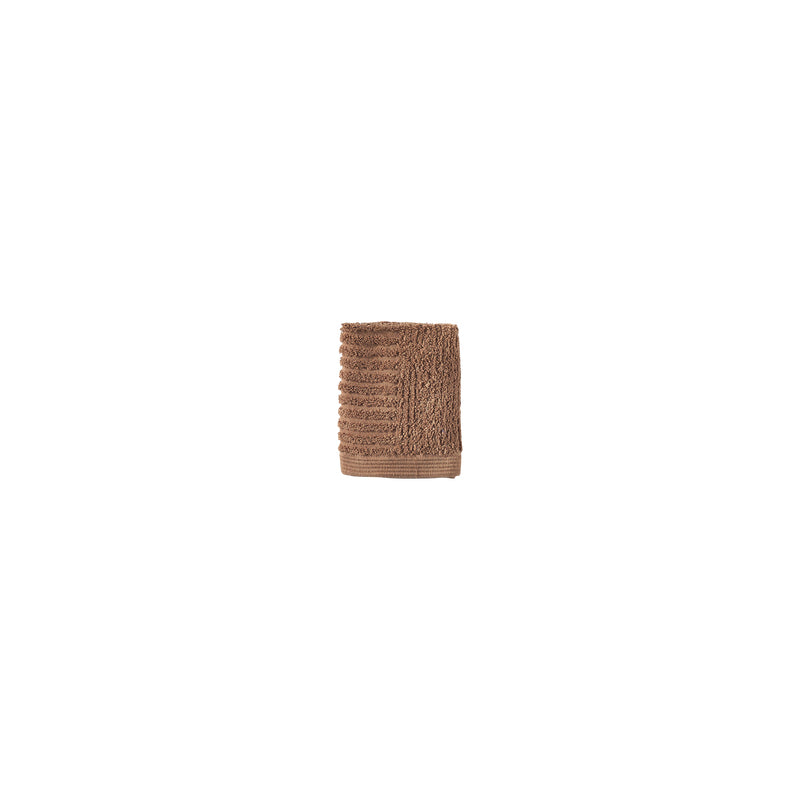 Zone Denmark Waschlappen – 30 × 30 cm, Terracotta, 100% Baumwolle, 500 g/m², OEKO-TEX